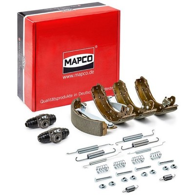 MAPCO 9732 Bremsensatz Trommelbremse Hinten für VW POLO (9N) Polo Schrägheck