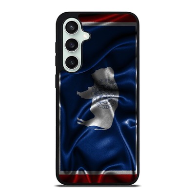For Xiaomi Redmi Note 10 11 12 13 Pro Wyoming State Banner Hard Black Cover