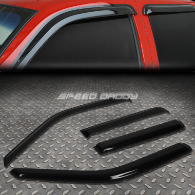 ДЛЯ 93-98 VW GOLD/JETTA MK3 ДЫМЧАТЫЙ ОТТЕНОК ОКОННОГО КОЗЫРЬКА / СОЛНЦЕЗАЩИТНЫЙ / ДОЖДЕВОЙ ДЕФЛЕКТОР