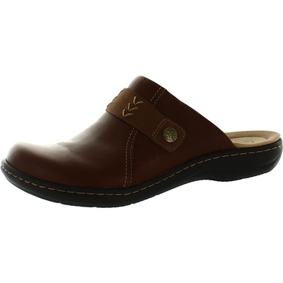 

Женские повседневные коричневые сабо без шнуровки Clarks Ella 9, средние (B,M) BHFO 2179, Mahogany, Ella Casual