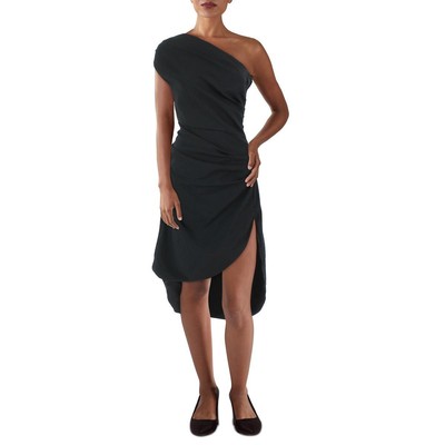 

Женское черное мини-платье для коктейлей и вечеринок с драпировкой Area Stars  BHFO 2790, Черный