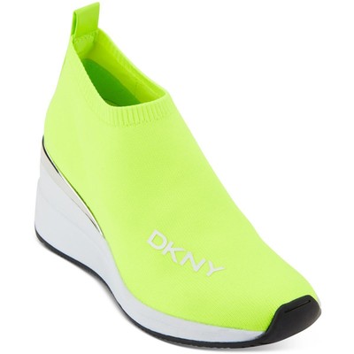

Женские повседневные и модные кроссовки без шнуровки DKNY Parks 8,5 Medium (B,M) BHFO 8658, Zest