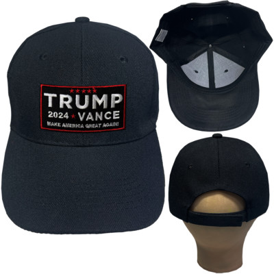 TRUMP VANCE 2024 MAKE AMERICA GREAT AGAIN Adjustable Cap Baseball Hats Lot 1-12
