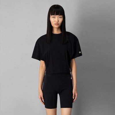 

Женская футболка Champion Wmns Small Logo SS Lifestyle черный, Champion Wmns Small Logo SS Lifestyle T-Shirt