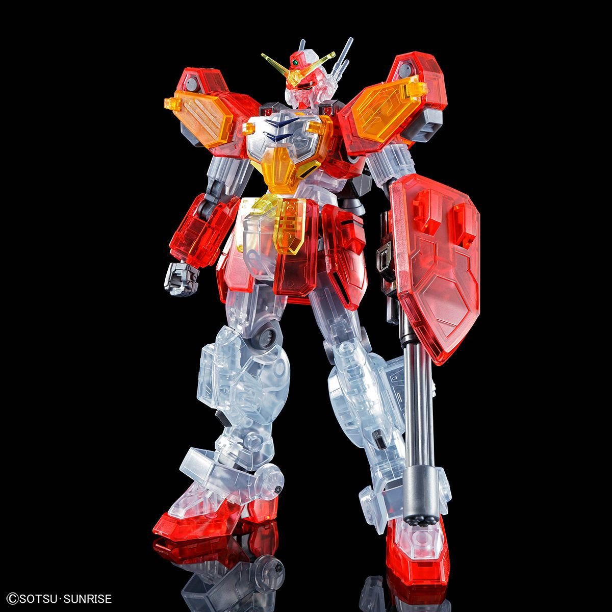 BANDAI Gundam Base Limited HG Gundam Heavy Arms Clear Color