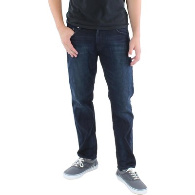 

Мужские синие джинсы Calvin Klein Dark Wash с прямыми штанинами  BHFO 3000, Dark blue
