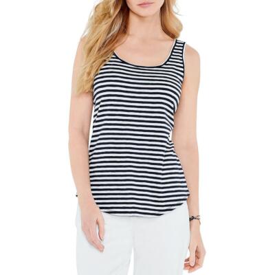 

Женская вязаная рубашка без рукавов в полоску Nic + Zoe BHFO 4193