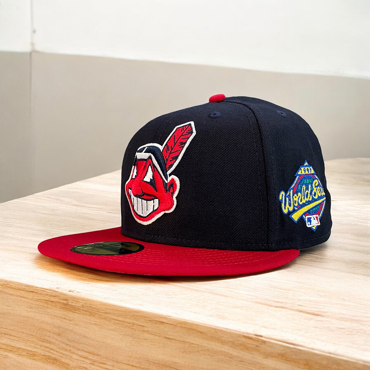 【WEB限定】 Cleveland Indians Cooperstown Era New MLB Series World 1997 帽子