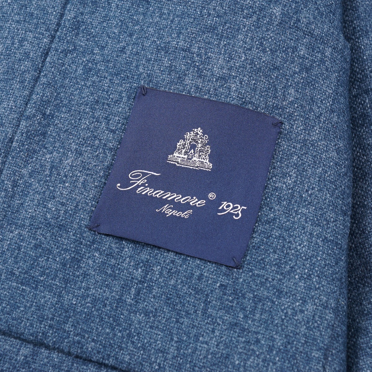 Pre-owned Finamore 1925 Finamore Napoli Deconstructed Unlined Wool-cashmere Sport Coat 42r (eu 52) In Blue