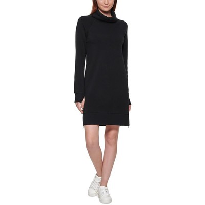 Женское черное трикотажное платье-толстовка Marc New York Performance, L BHFO 8818
