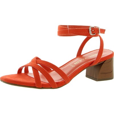 

Оранжевые туфли на каблуке из искусственной замши Anne Klein Mellie 10 Medium (B,M) BHFO 8123, Poppy