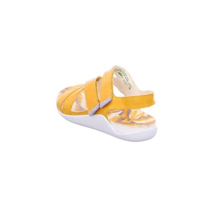 THINK THINK SANDALEN/SANDALETTEN DAMEN GELB NEU & OVP 236731