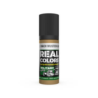 AK Interactive Real Colors Dunkelgelb Nach Muster-Dark Yellow acc. to Sample 17