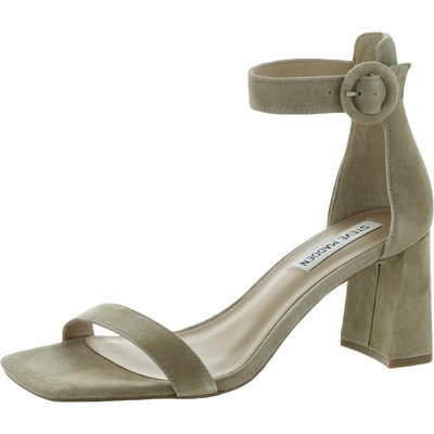 

Женские босоножки на каблуке Steve Madden Reverie Tan Dress 7 Medium (B,M) BHFO 2582, Natural suede