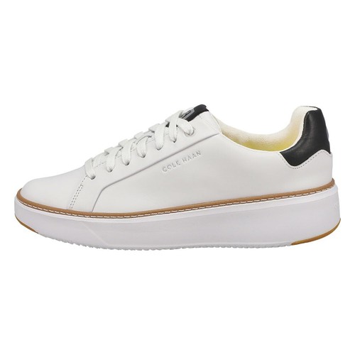 Cole Haan - Женские кроссовки Grandpro Topspin, черные/цвета слоновой кости/Кибер-желтые, 10,5