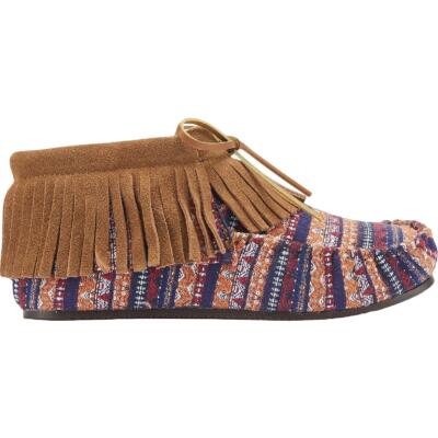 

Женские мокасины без шнуровки Ava Fringe Lamo BHFO 6034, Chestnut multi, Ava