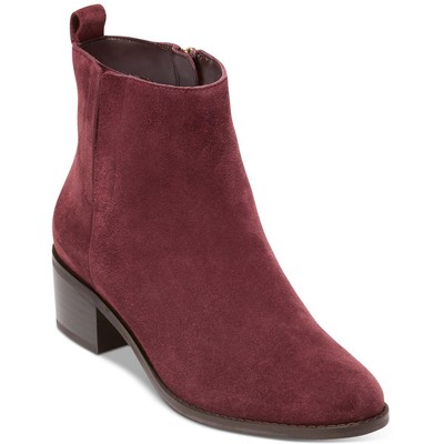 Женские ботильоны Cole Haan из фиолетовой замши Addie 7.5 среднего размера (B,M) BHFO 7844