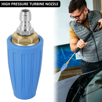 Pressure Washer Turbo Head 4000 PSI Turbo Head Spray Nozzle 360&deg; Washer Nozzle༊