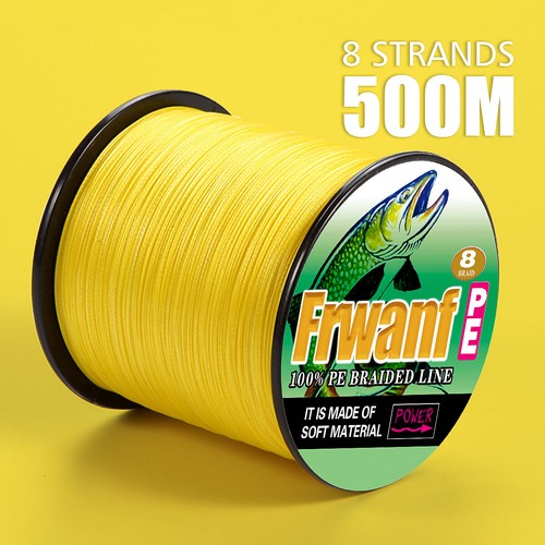 SuperPower Strong Braid Fishing Line 500m 8 Strands Japan Multifilament PE braid