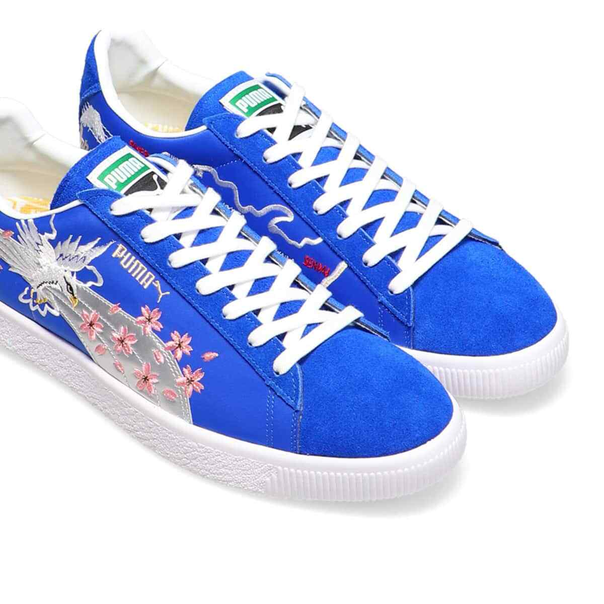 Pre-owned Puma Suede Vtg Atmos Skajan Blue 391911 01 Size 6 - 12