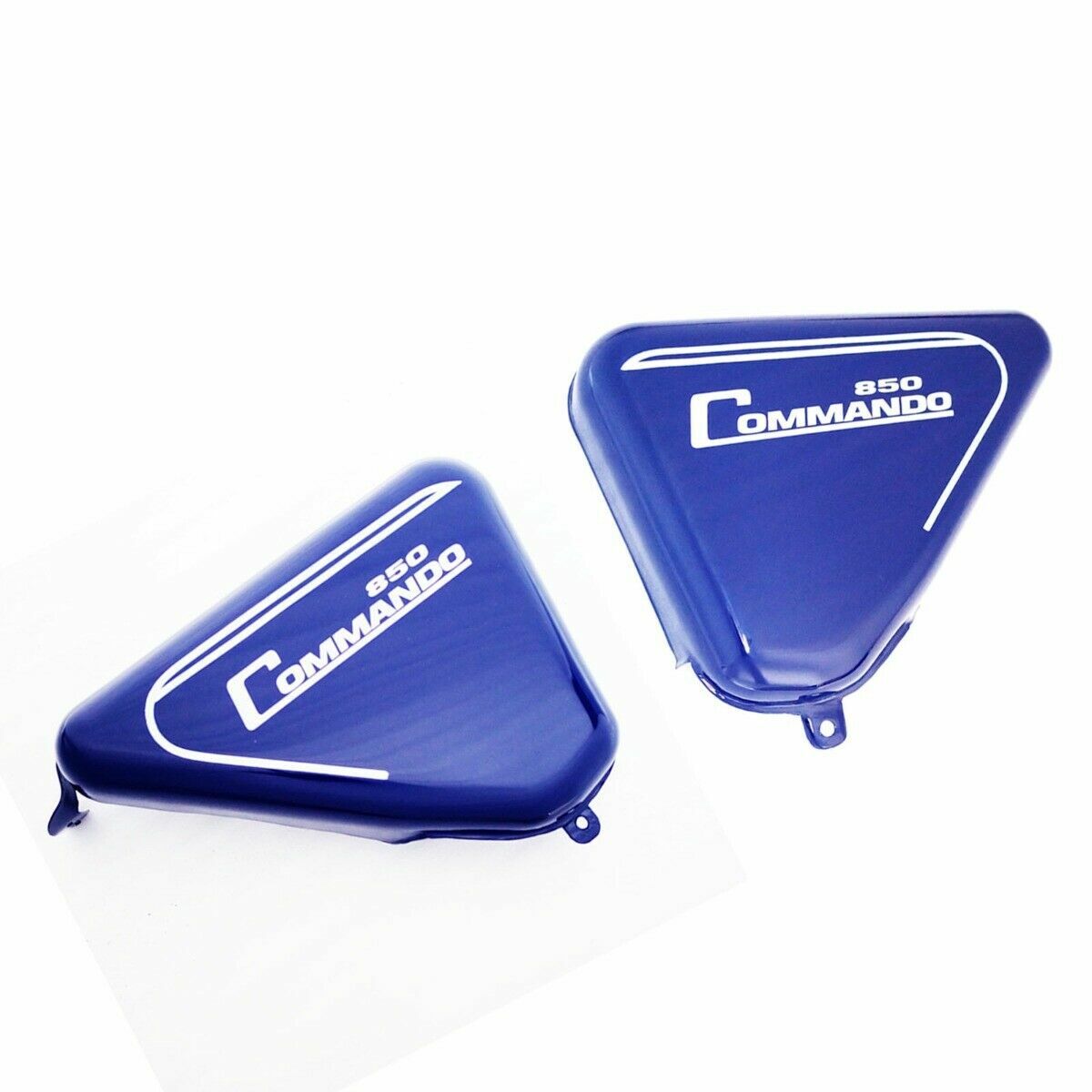 For Norton Commando Roadster 850 Fuel Gas Petrol Tank Blue Paint With Panel &  Cap