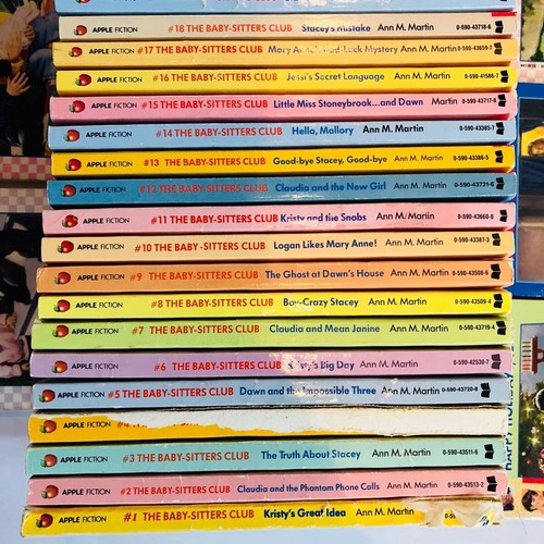 The Babysitters Club Huge Lot Of 55 Books By Ann M. Martin