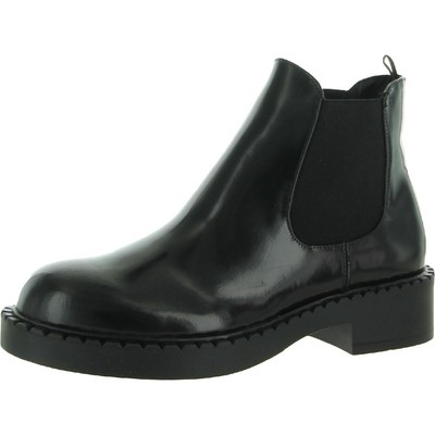 

Женские ботинки челси Steve Madden Poppy Black, обувь 6, средний (B,M) BHFO 7908, Black leather