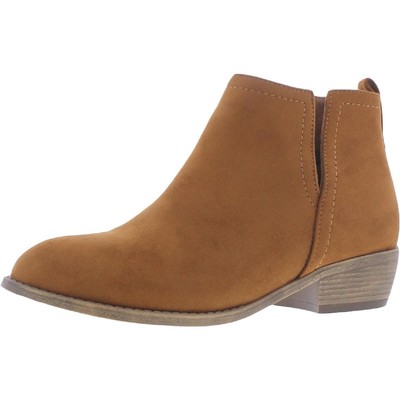 

Женские коричневые ботильоны без шнуровки Journee Collection 8 Medium (B,M) BHFO 4100, Коричневый