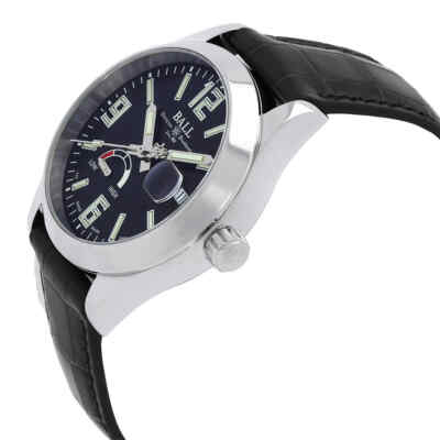 Pre-owned Ball Engineer Iii Automatic Black Dial Men's Watch Pm9026c-llcj-bk