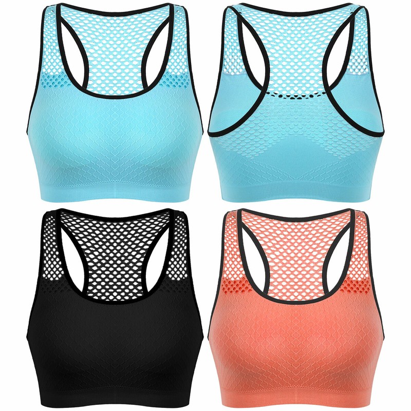 mastectomy sports bras racerback