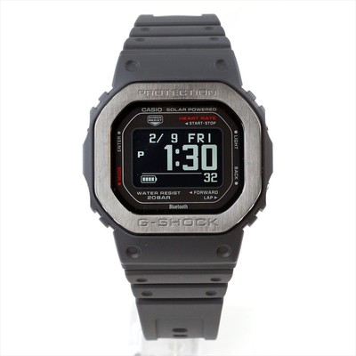 Pre-owned Casio G-shock G-squad Dw-h5600mb-8jr Black Bluetooth Men's Watch In Box