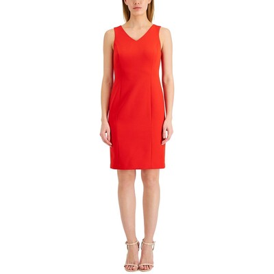 

Женское короткое офисное платье без рукавов Anne Klein BHFO 0622, Poppy
