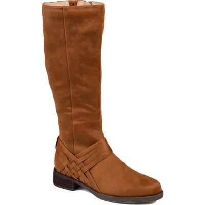 

Женские сапоги до колена Journee Collection Meg Brown 11 Medium (B,M) BHFO 5460, Cognac, Meg