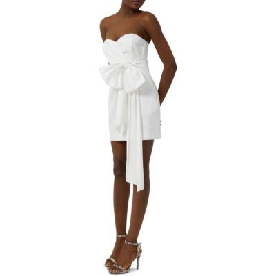 French Connection Womens Bow Mini Sheath Dress BHFO 1821