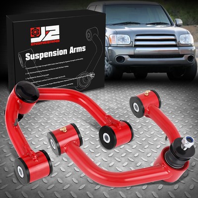J2 Для 00-07 Toyota Tundra Sequoia Комплект передних верхних рычагов подвески Красный
