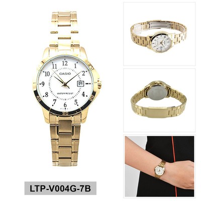 EAN 4971850057321 product image for Casio Ladies' Analog Watch Ltpv004g-7b Ltp-v004g-7b | upcitemdb.com