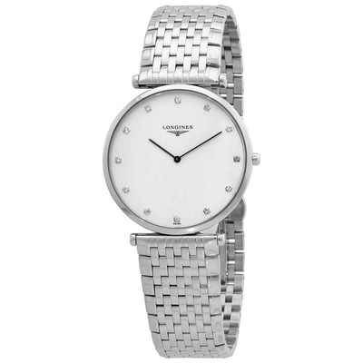 Мужские кварцевые часы Longines La Grande Classique с белым циферблатом L4.766.4.17.6