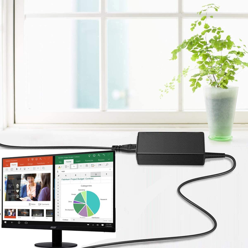 Monitor Acer Lcd H236hl 19v Ac Supply Cord Black