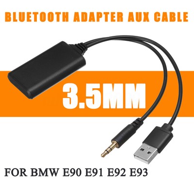 Bluetooth Radio Aux Cable Adaptor For BMW E90 E91 E92 E93 Radio Navi Professiona