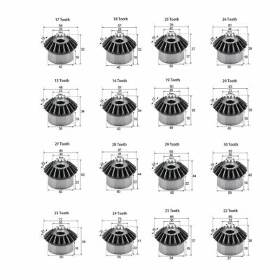Bevel Gear 1 /1.5 / 2 / 2.5 / 3 / 4 / 5 Modulus Various Number Of Teeth Choose
