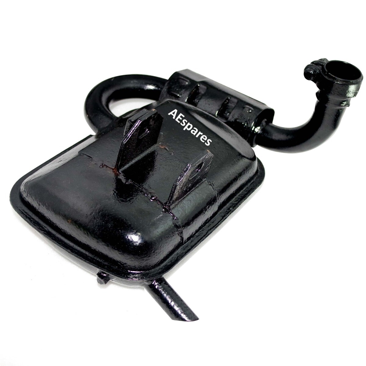 Exhaust Silencer For Lml Star 125 Cvt 4t Automatic 