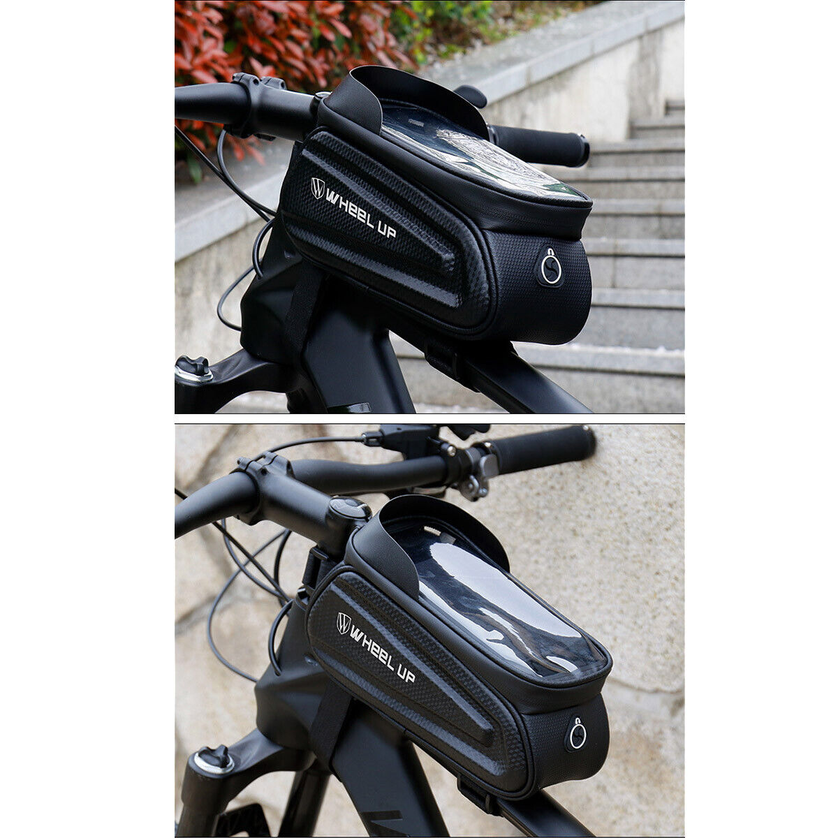Multifunktions-Fahrrad-Rahmentasche wasserabweisend