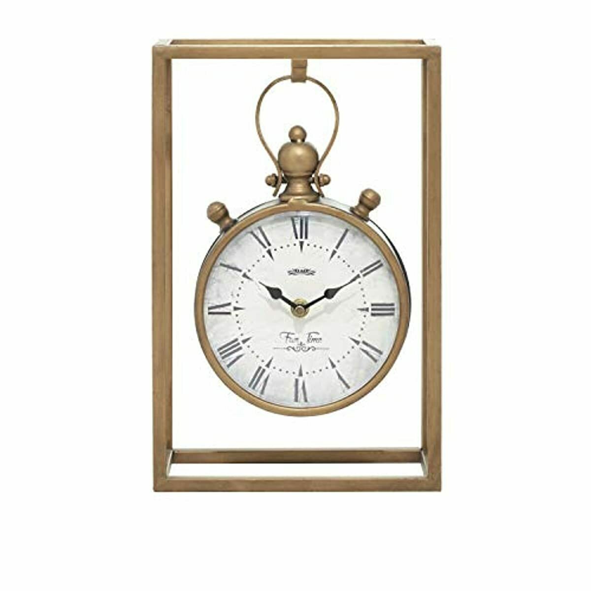 Deco 79 Fabulous And Unique Metal Table Clock
