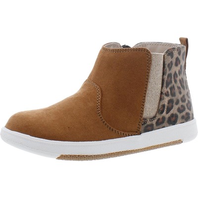 Dr. Scholls Shoes Girls Novah Brown Booties 4 Medium (B,M) Toddler BHFO 3911