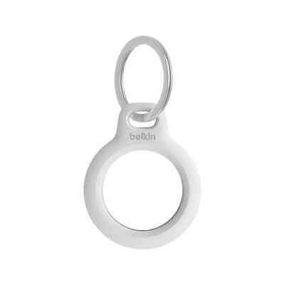 Belkin Secure Holder with Key Ring for Apple AirTag - White