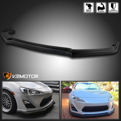 Fit 2013-2016 Scion FRS Toyota GT86 Subaru BRZ Front Bumper Lip Splitter Spoiler