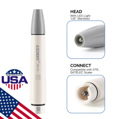 HD-7L Dental LED Ultrasonic Piezo Scaler Handpiece Compatible For SATELEC DTE