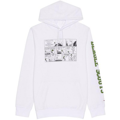 Hybrid Apparel Womens Beagle Scouts White Graphic Hoodie Loungewear M BHFO 3698