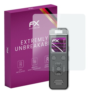 atFoliX Glass Protective Film for Aomago V508 Glass Protector 9H Hybrid-Glass