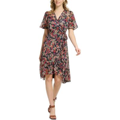Calvin Klein Womens Party Short Floral Shift Dress BHFO 1920
